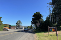 Highway 101 West of Property Access